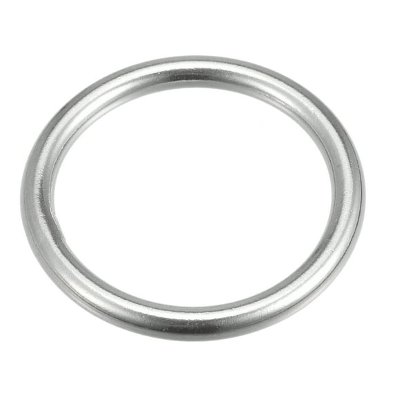316 Stainless Steel Round Ring 45mm ID 6mm Thick