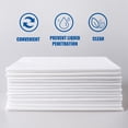 thumbnail image 5 of Recyclable Disposable Table Sheets | Non Woven | Absorbent | Comfortable | Thick and Durable | Soft | Latex-free | 71" x 31", 5 of 7