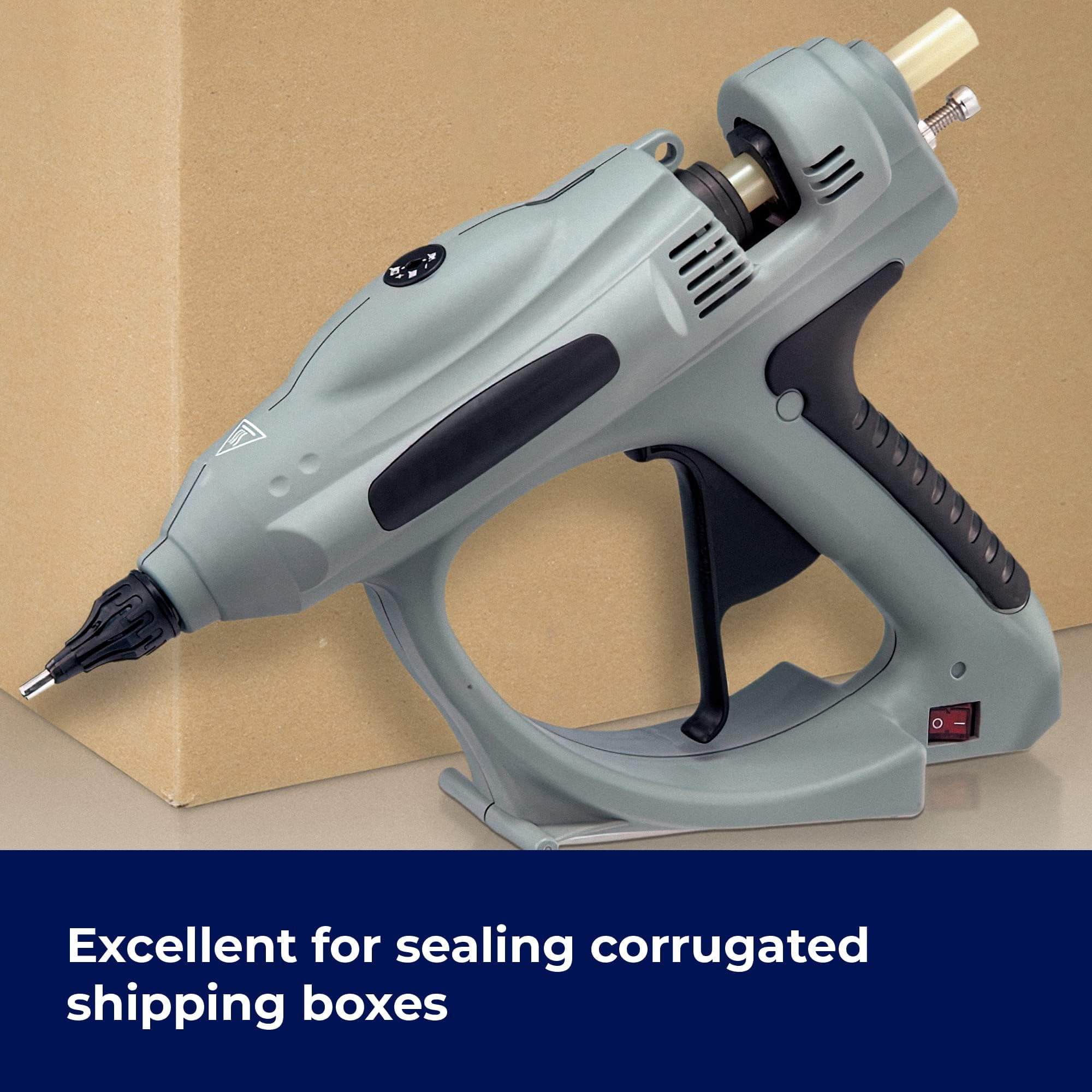 ASA 1/2" x 10" Hot Glue Sticks | Strong Bond for Packaging & Carton Sealing | 10 lb Pack (189 Sticks)