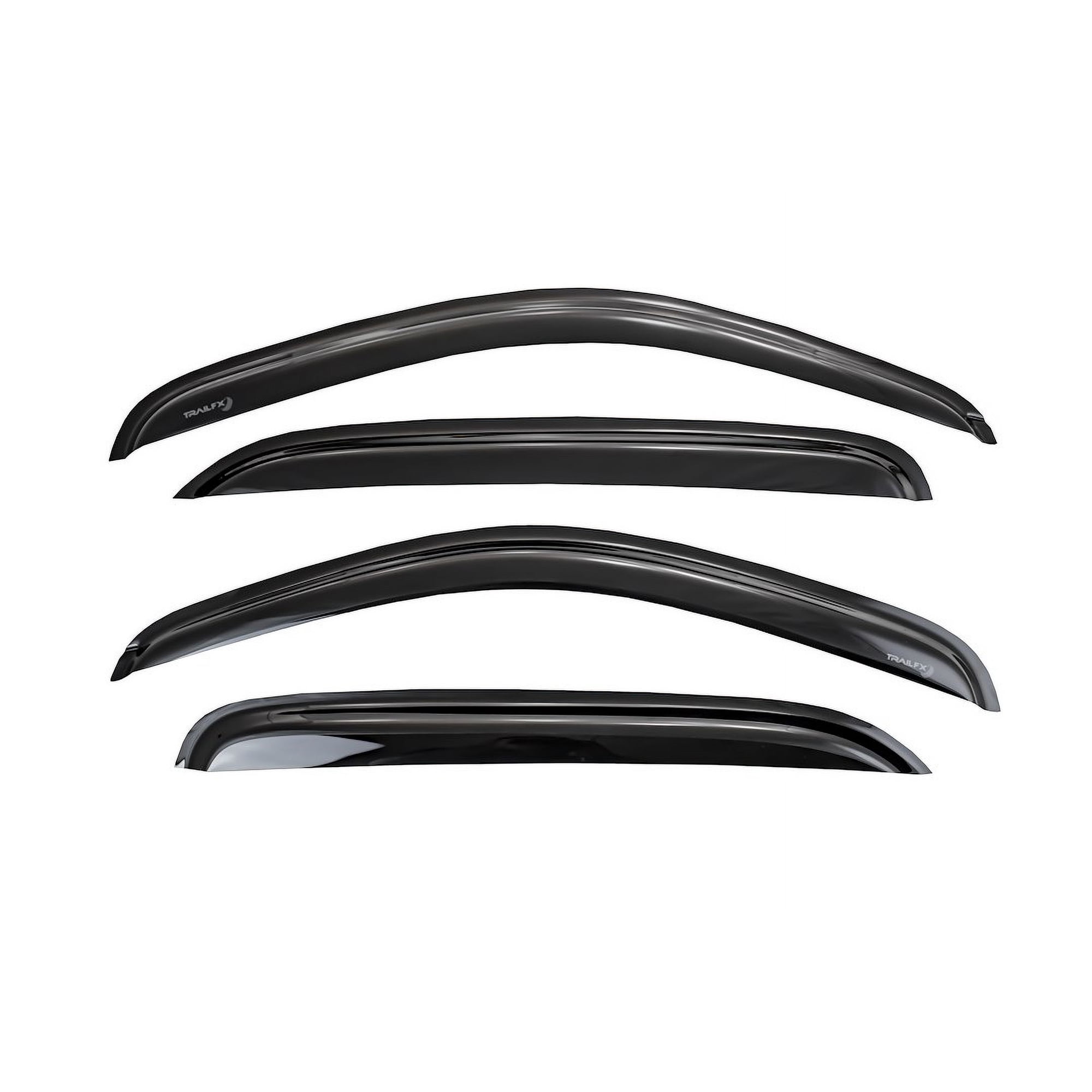 TrailFX 4304H TFX 4-PC Window Vents RAINGUARDS