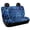Blue City Map Art, variant on Psesaysky Cartoon Ladybug Rear Bench Cover Protectors with Stretchy Dustproof, Back Seat Covers for Sedan Van, 2 Pack Automotive Accessories