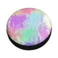 thumbnail image 3 of XMXY Colorful Paint Art Spare Tire Cover, Universal Waterproof Cover for Jeep RV Tire Wheel Protection, 17 inch, 3 of 8