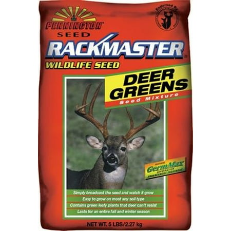 Rackmaster Deer Greens (Brassica) Food Plot Seed Mix- 5 (Best Food Plot Mix North Florida)