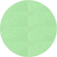 thumbnail image 1 of Ahgly Company Machine Washable Indoor Round Transitional Light Green Area Rugs, 4' Round, 1 of 7