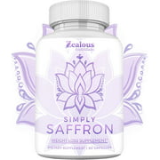 Zealous Nutrition Simply Saffron - Female Weight Loss Dietary Supplement - 60 CT