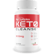 Pro Optiplex Keto Cleanse - Cleanse & Detox Naturally - Herbal Keto Cleanse with Probiotics - Help Flush Waste & Toxins - Full Body Cleanse & Colon Cleanse - Support Reduced Bloating & Weight Loss
