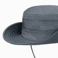 thumbnail image 6 of TOWED22 Baby Sun Hat Toddler Girl Boy Beach Hat Adjustable Outdoor Summer Hat Sun Protection Wide Brim Infant Kids(Grey,One Size), 6 of 8