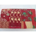 thumbnail image 3 of Patchwork Quilt Kantha Quilt Handmade Vintage Quilts Assorted Bedding Throw Blanket Bedspread Quilting Mixed Hippie Quilts AandETextileHouse, 3 of 3