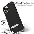 thumbnail image 6 of CoverON For Apple iPhone 13 Pro Max Phone Case, Slim Metal Kickstand Rugged Dual Layer Cover, Black, 6 of 8