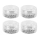 thumbnail image 1 of Harhinhe 4 caja metal salto Anillos anillo abierto DIY joyería hacer conjunto accesorio 3mm, 1 of 7