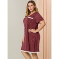 thumbnail image 4 of RoDe Dormir Camisón De Lunares ManCorDe Noche TalGrande PaMujer BorgoXXL, 4 of 6