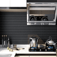thumbnail image 2 of Rollo Papel Tapiz Decorativo H&Jess Adherible Cuadro Negro 10 M, 2 of 3