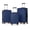 Blue, variant on 3-Piece ABS Hardshell Luggage Set - Lightweight Durable Suitcases with 4 Silent Spinner Wheels, TSA Lock & Scratch-Resistant Surface, 20"/24"/28", White
