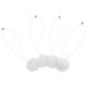 thumbnail image 4 of juguetes colgantes reemplazables para gatos con cascabel para árboles para gatos, pelotas interactivas para rascadores, pelotas colgantes para gatos, 4 of 7