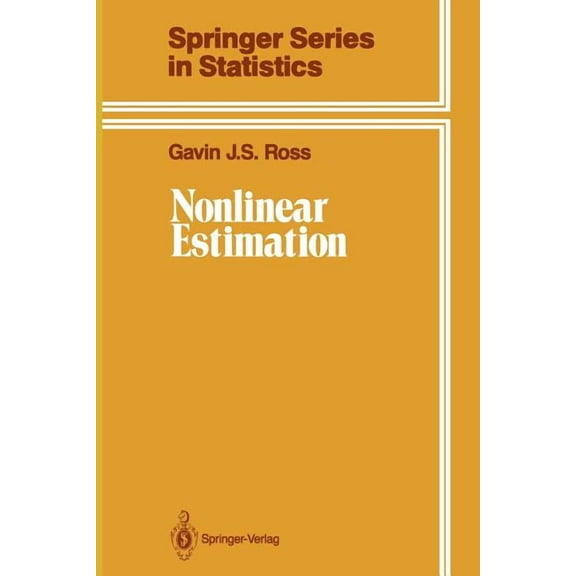 Springer Statistics Nonlinear Estimation, (Paperback)