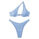 thumbnail image 1 of Traje de baño para mujer, bikini de dos piezas con soporte de acero y hombros divididos estampado para mujer, trajes de baño para mujer, 1 of 6