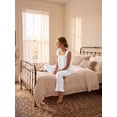 thumbnail image 7 of JWD Womens Two Piece Pajama Set Soft Sleeveless Ruffle Strap Cami Top and Long Pants Lightweight Lounge Sleepwear White 2XL, 7 of 7