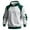 White #003, variant on Oversized Hoodies for Men Patchwork Big and Tall Fleece Sweatshirt Loose Fit Active Athletic Pullover with Pockets Multicolor M