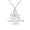 Silver, variant on Customized Fashion Stainless Steel Kitchen shape Name Necklace Personalized Letter Gold Choker Necklace Pendant Nameplate