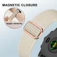 thumbnail image 5 of FL Elastic Nylon 22mm Quick Fit Watchband Compatible with Garmin Fenix 8 47mm/Forerunner 965/970/Instinct 1/2/3 45mm Solar,Soft Adjustable Sport Strap for Fenix 7 Pro/7/6 Pro/6/5 plus/5, 5 of 9