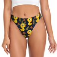thumbnail image 1 of Honeii Culottes String Imprimé Canards pour Femmes Tangas Taille Basse Aguichant TP-4TG-4TG, 1 of 6