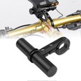 thumbnail image 4 of Bicycle Extension Frame Handlebars Accessories Bike Lamp Phone Holder (black 10cm alloy tube), 4 of 4