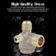 thumbnail image 5 of 2 Pcs 3 Way Check Valve External Thread (201610 Mm) 3-way Brass Pressure Relief Valve Compressor Compressor For Male Valve, 5 of 5