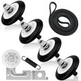 thumbnail image 1 of Kit de Réparation de Sécheuse Amélioré Compatible avec Sécheuse à Gaz LG. Kenmore. Comprend Tambour de Sécheuse 4581EL2002C, Rouleau de Remplacement, Courroie de Sécheuse 4400EL2001A et 4561EL3002A D, 1 of 9