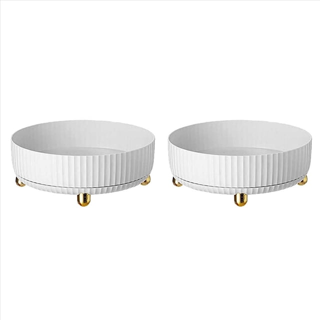 2X Estante de Almacenamiento Giratorio, Carrusel Organizador Giratorio para , Estante Giratorio para , Aparador