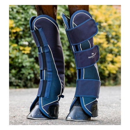 HORSEWARE IRELAND Horseware Signature Travel Boots Color: Navy Size: Pony (DDHTM0-B000-PY)