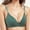 Green, variant on Women Push Up Padded Bra Casual Multicolor Solid Color Triangle Cup Wirefree Adjustable Shoulder Strap Bra Simple Thin Underwear