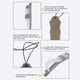 thumbnail image 4 of Luz de Señal de Casco Luz de Marcador de Identificación Personal Luz Intermitente de Seguridad Militar Luz de Señal de Supervivencia para Exteriores ANGGREK Otros, 4 of 8