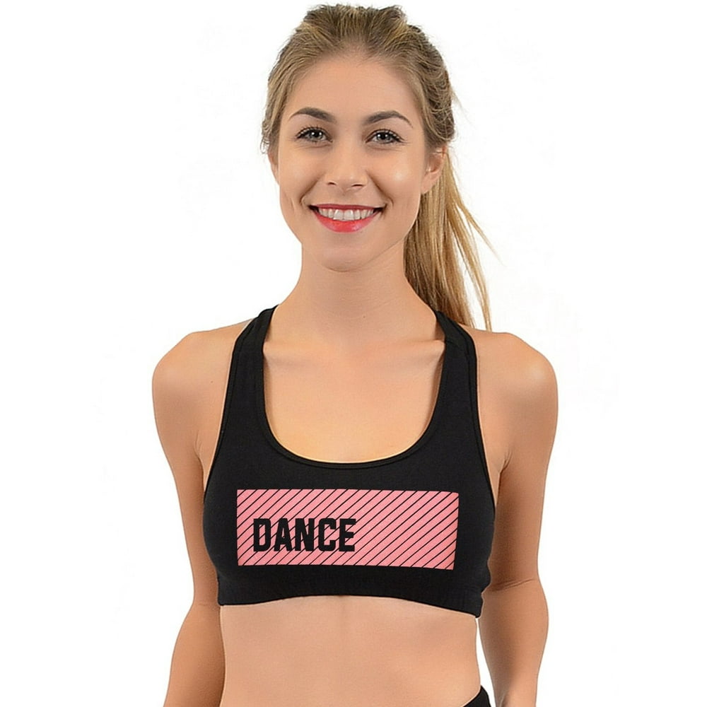 glitter sports bra