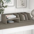 thumbnail image 2 of Bush Furniture Universal Desktop Organizer with Shelves in Shiplap Gray, 2 of 5