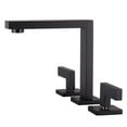thumbnail image 4 of Fine Fixtures Square Bathroom Faucet, 8" Spread, Black, 4 of 6