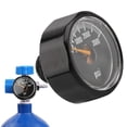 thumbnail image 2 of 1/8NPT  Valve Mini Pressure Gauge Carbon Dioxide Micro Manometer(3000PSI), 2 of 8