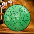 Steel Tongue Drum 6 Inches 11 Notes Tongue Drum Hand Pan Drum