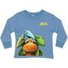 Personalized Dinosaur Train Group Blue Boys' Long Sleeve Tee
