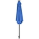 thumbnail image 5 of Costway Sombrilla Solar para Patio de 22.86 cm con Luz LED de Acero Inclinable y Manivela Azul, 5 of 5