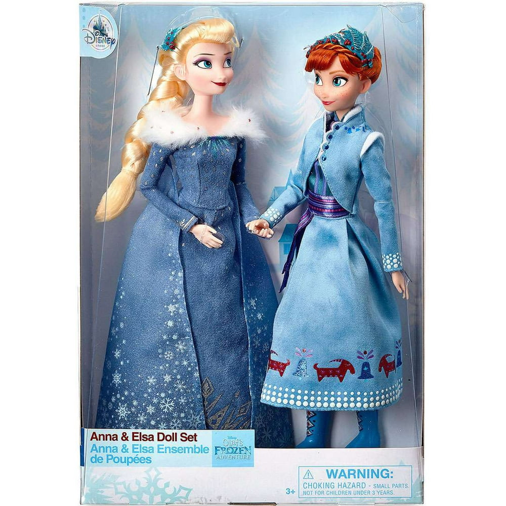 Disney Frozen Anna & Elsa Doll 2Pack [Olaf's Frozen Adventure