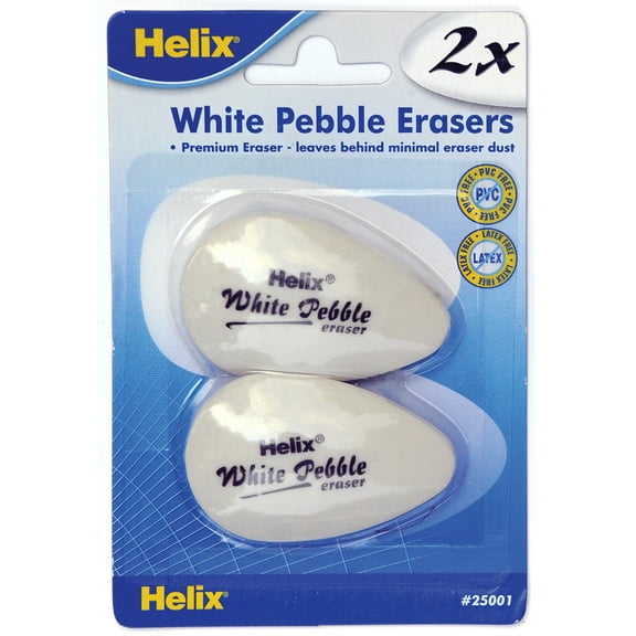 Helix Pebble Eraser
