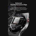 thumbnail image 4 of Fralugio Reloj Inteligente Smartwatch Hd3 Max Redondo Ips Hd Negro Fralugio Lujo, 4 of 5