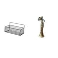 thumbnail image 1 of Cesta de almacenamiento,Cesta organizadora de almacenamiento de cocina colgante de alambre,Organizador de pared para baño con cesta de almacenamiento de alambre,Figura de escritorio,Figuritas, 1 of 8