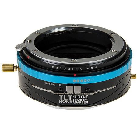 Fotodiox TLTROKR-NikG-MFT Tilt & Shift Lens Mount Adapter for Nikon Nikkor Camera Body