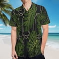 thumbnail image 5 of High Quality Hawaiian Shirts for Men Short Sleeve Aloha Beach Shirt Floral Summer Casual Button Down Shirts Blouses G4GS78, 5 of 7