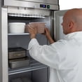 thumbnail image 2 of Maxx Cold V-Series 1 Door Reach-In Freezer, Bottom Mount, 27"W, 19 cu. ft. Storage Capacity, in Stainless Steel (MVF-23FDHC), 2 of 9