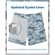 thumbnail image 3 of Shorts de Natación SURF CUZ 7" Secado Rápido con Compresión Camuflaje Gris, 3 of 8