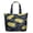 Yellow, variant on Minimalist Palm Tree Weekender Bag Summer Beach Duffel with Tropical Palm Tree Ocean Sunset, Hawaii-Inspired Boho Travel Tote for Tropical Vacations