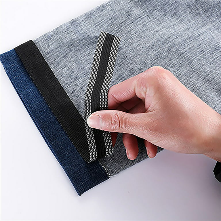 Pants Edge Shorten Self-Adhesive Hemming Tape Iron-on Hem Clothing Tape Pant  Mouth Paste 1 Inch x 5.5 Yard Fabric Fusing Hemming Tape for Suit Pants  Jeans Trousers Clothes 