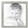 thumbnail image 2 of ArtToFrames 16" x 16" Classic Silver Picture Frame, 16x16 inch Gray MDF Poster Frame (WOM-4499), 5 Pack, 2 of 8